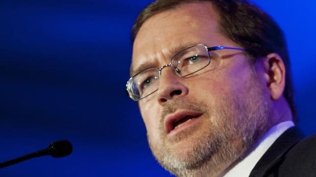 Image: Grover Norquist, chairman of Ame
