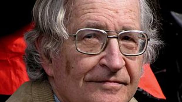 A portrait of Noam Chomsky that I took in Vanc...