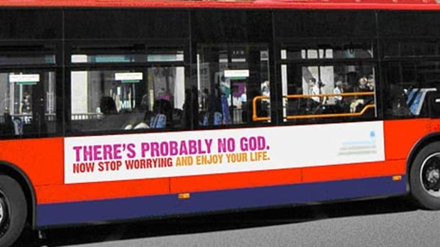 Ariane Sherine's atheist bus advert