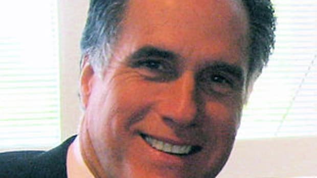 Mitt Romney, former governor of Massachusetts,...