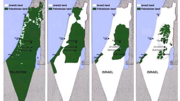 Israel-palestine-map