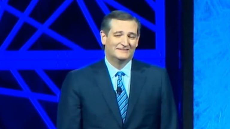 Ted Cruz Crawls Out From Under His Rock To Attack Children
