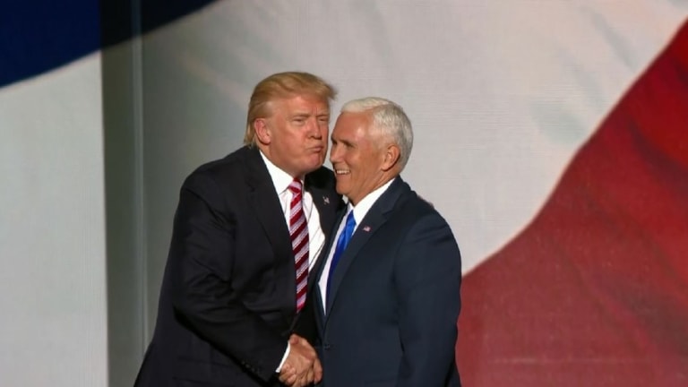 Mike Pence's Acceptance Speech Underscored the GOP's Rage-Inducing Contradictions
