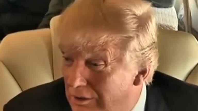 Bad Camera Angle Exposes Donald Trump's Terrible Combover