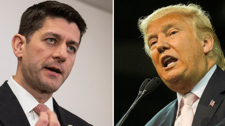 Paul Ryan Just Proved Republicans at the Top Are Still Craven, Morally Bankrupt Weasels in the Face of Trump