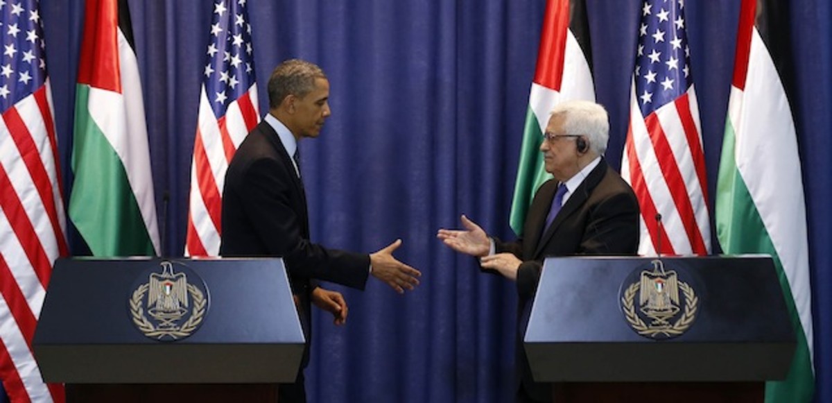U.S. President Obama and Palestinian Pr