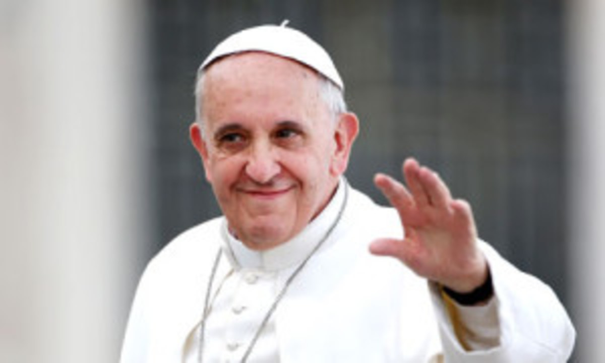 Pope Francis, at Vatican
