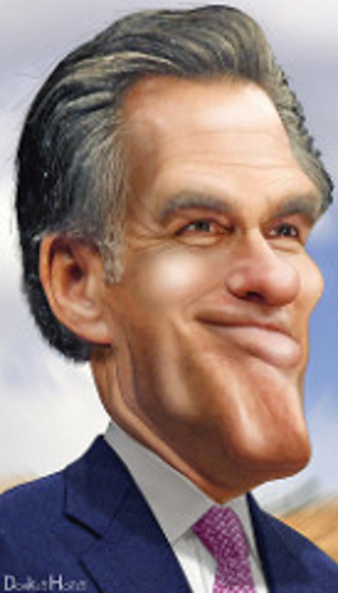 Mitt Romney - Caricature