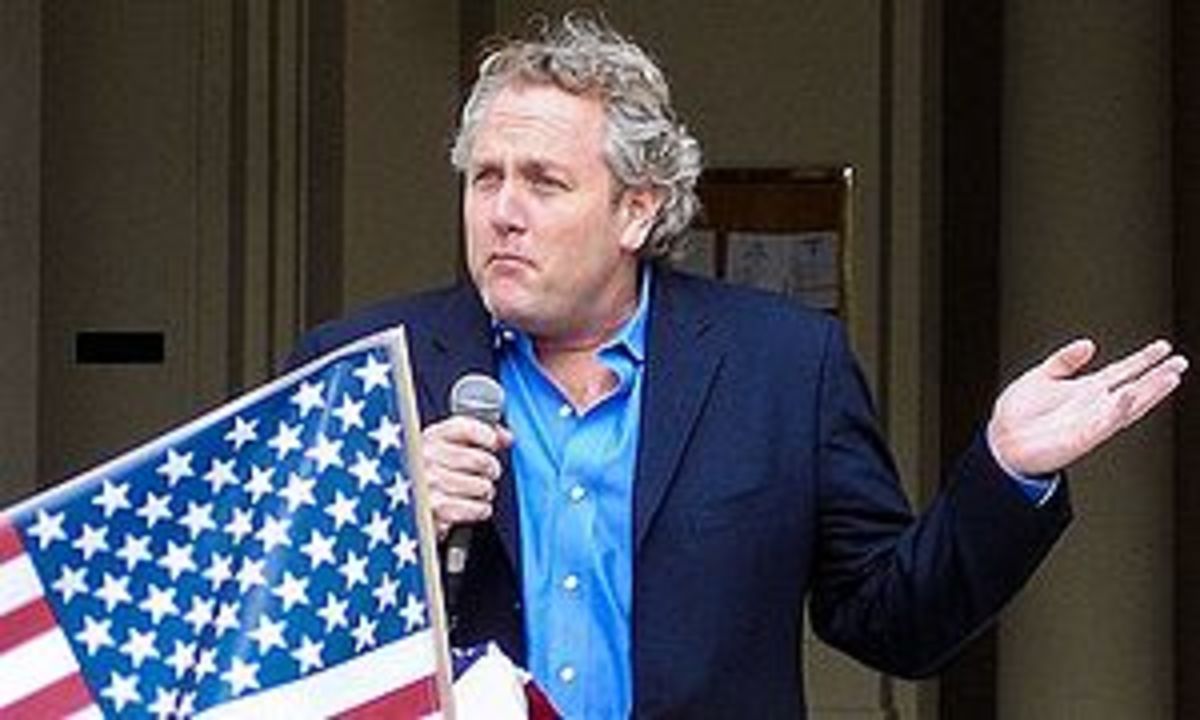 Media personality Andrew Breitbart gives a spe...