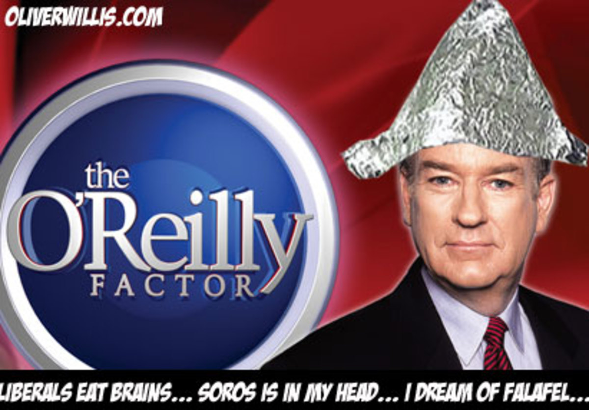 bill o'reilly's tinfoil hat of freedom