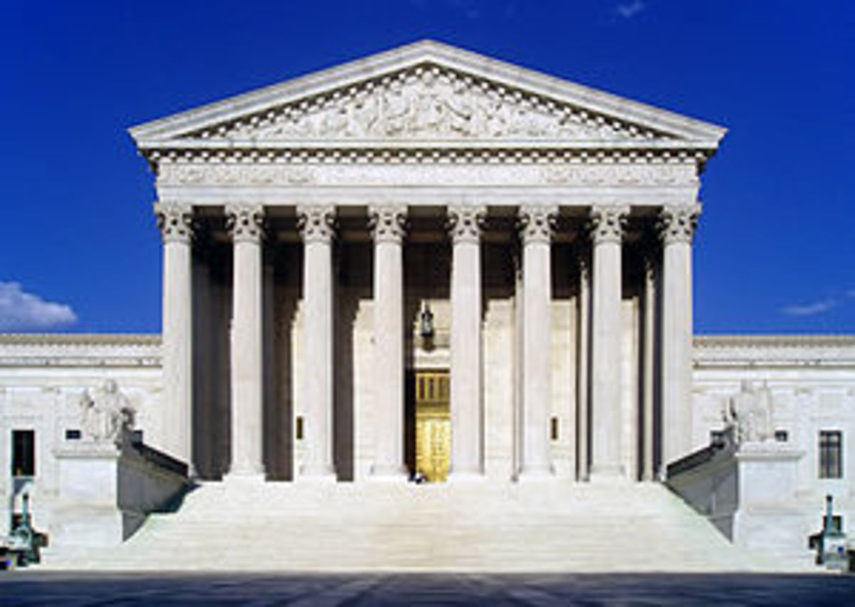 West face of the United States Supreme Court b...