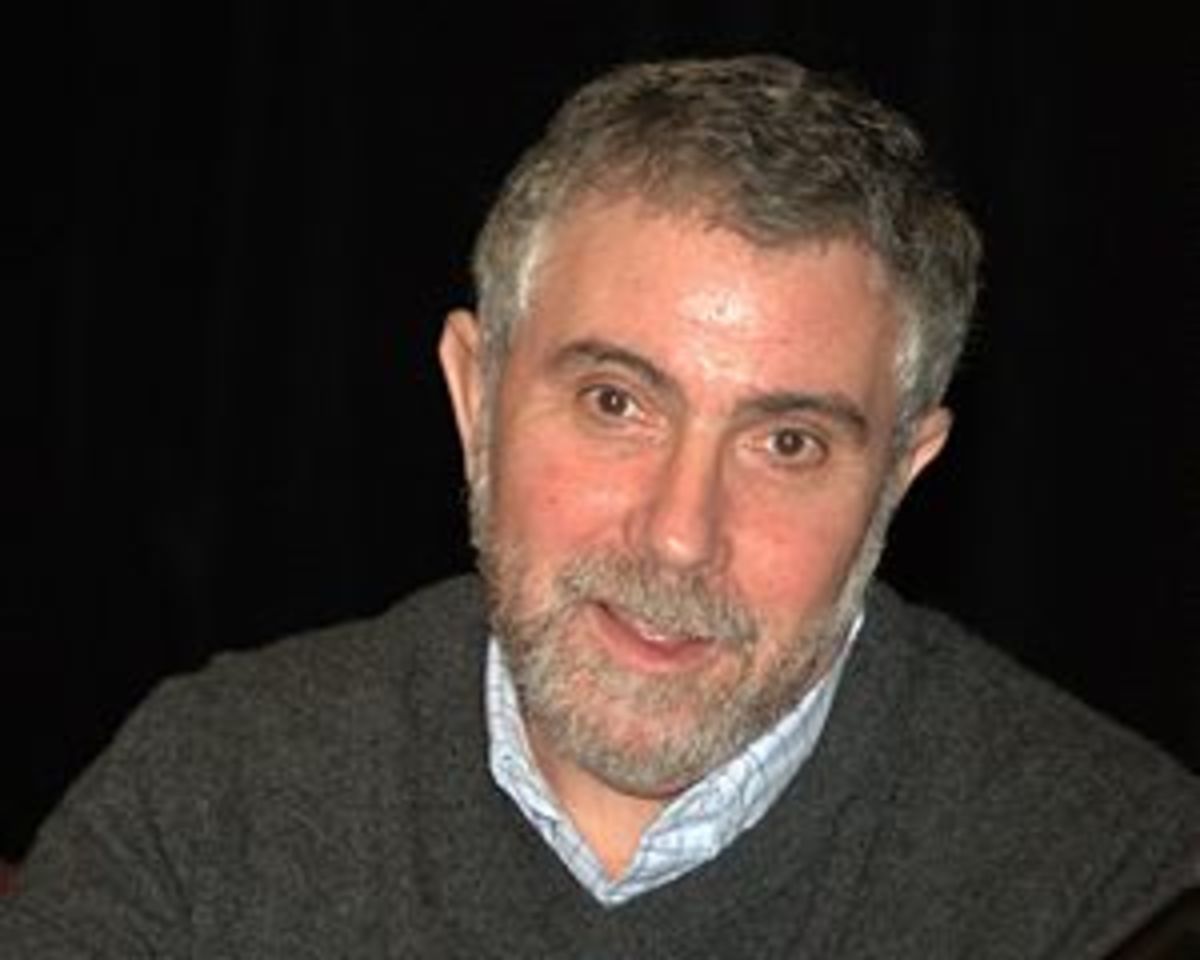 English: Paul Krugman at the 2010 Brooklyn Boo...