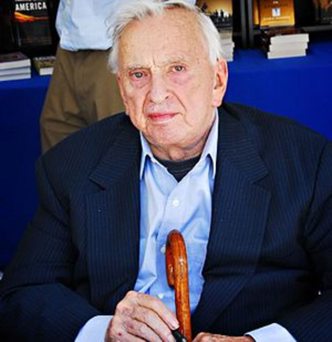 Gore Vidal at the Los Angeles Times Festival o...