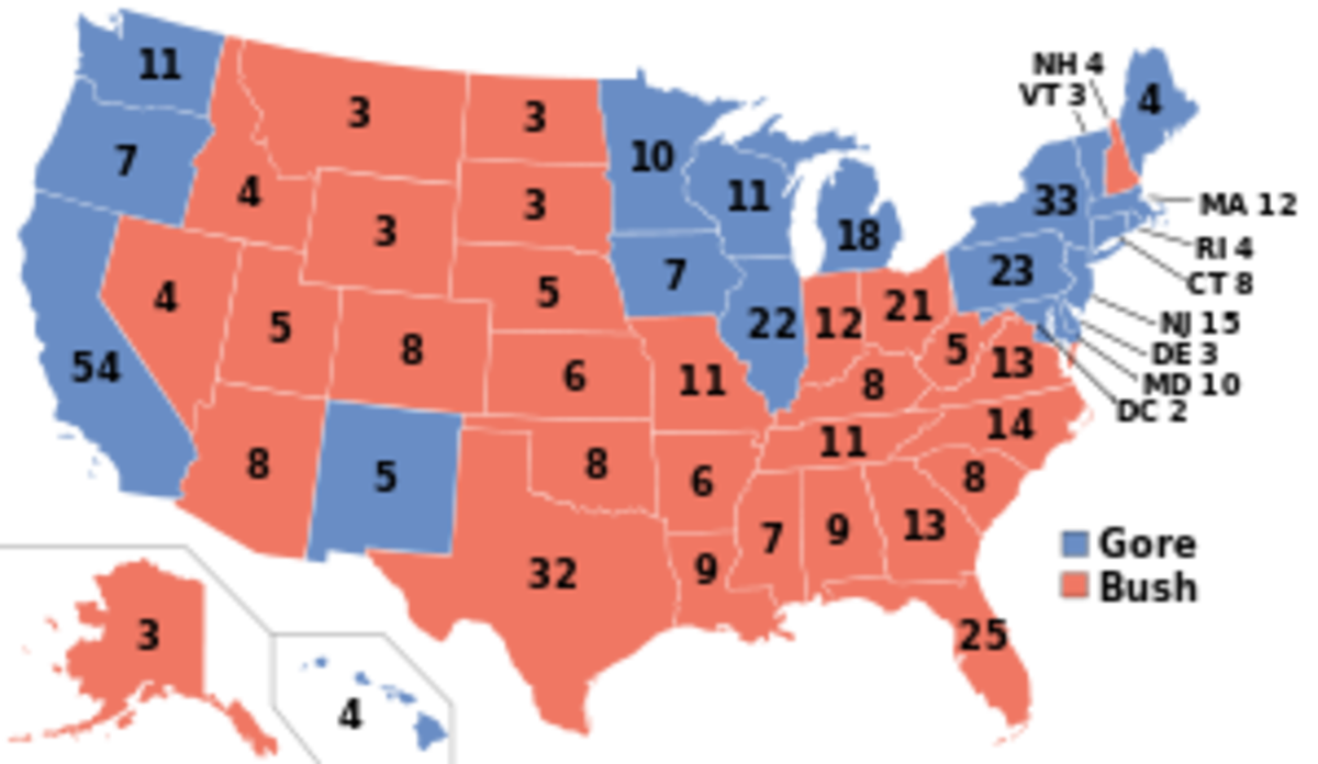 (en) results of the U.S. presidential election...
