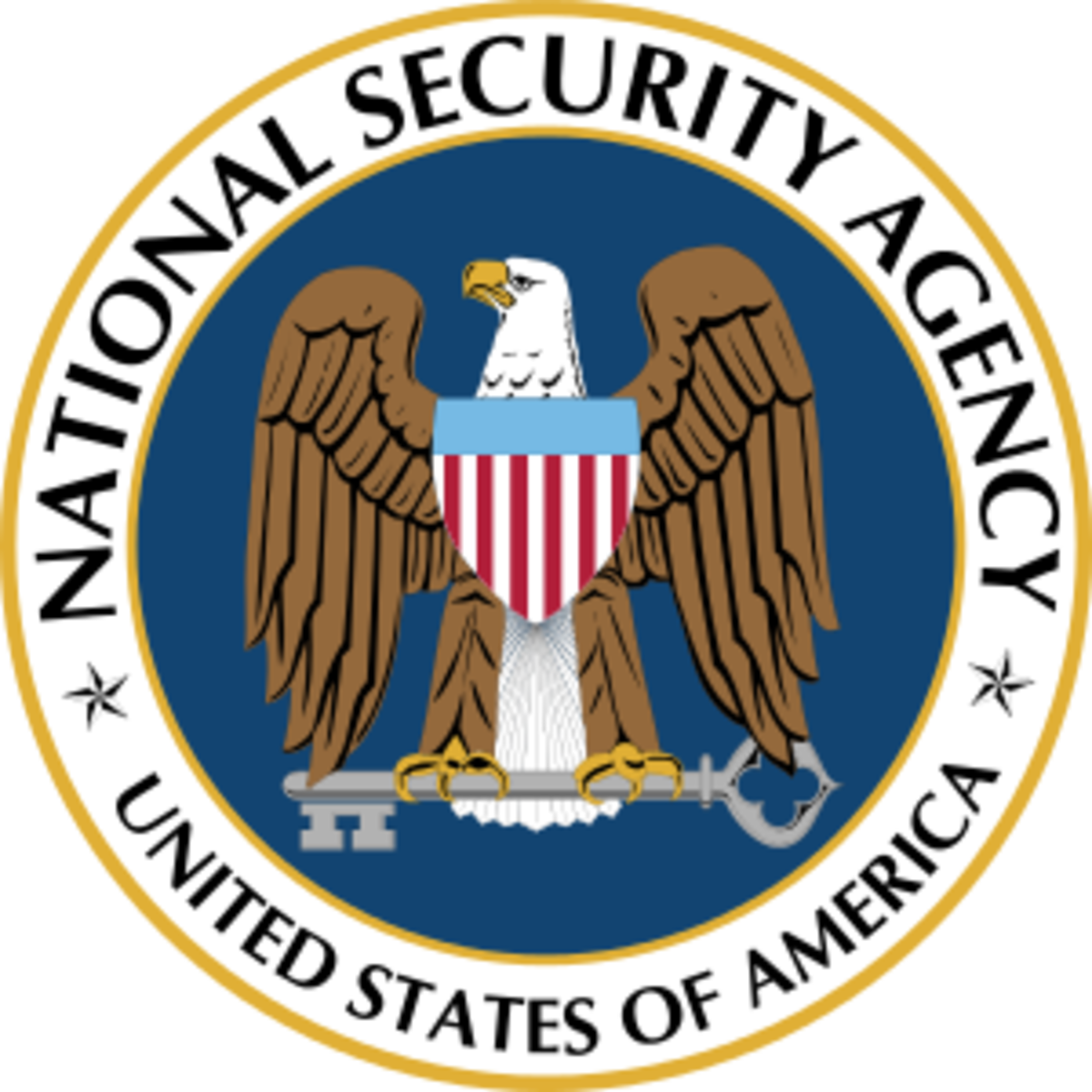 Español: Sello de la NSA English: The seal of ...