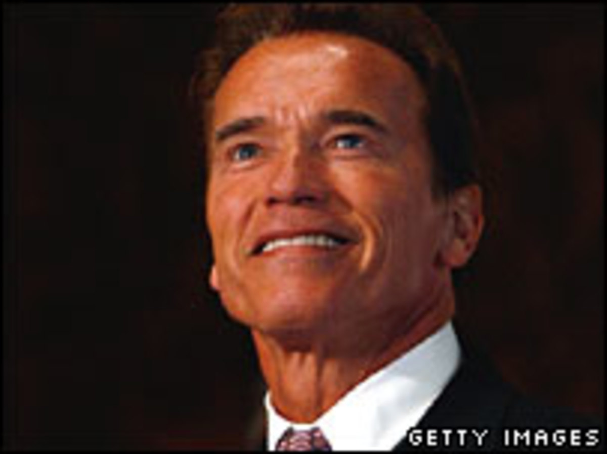 California Governor Arnold Schwarzenegger