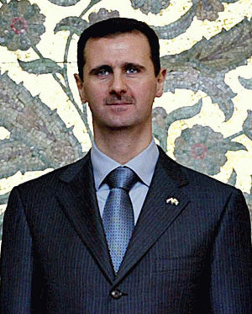 English: President Bashar al-Assad of Syria . ...