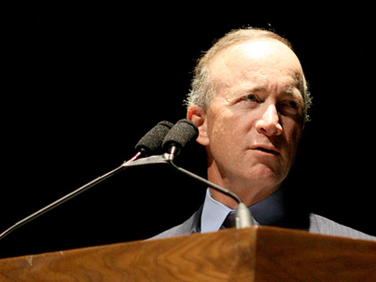 Indiana Governor Mitch Daniels - 2007 Indiana Governor's Arts Awards by wfiupublicradio.