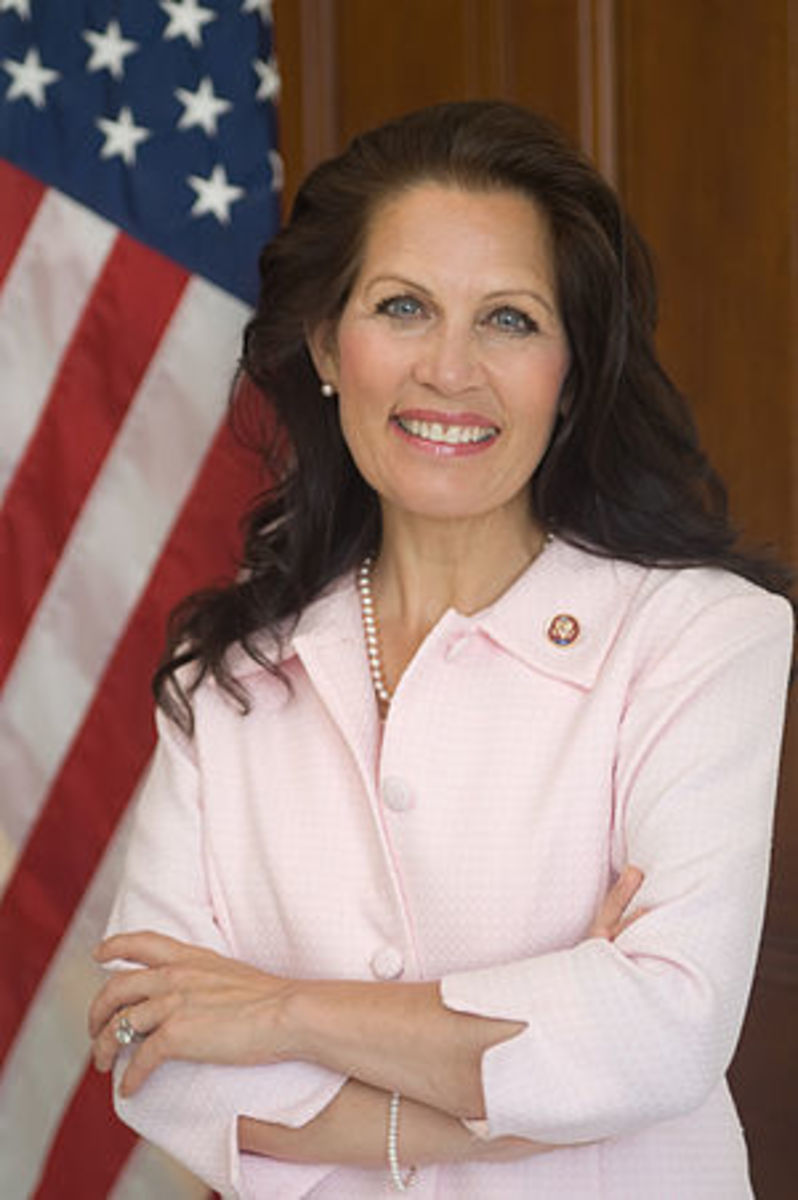Official photo of Congresswoman Michele Bachma...