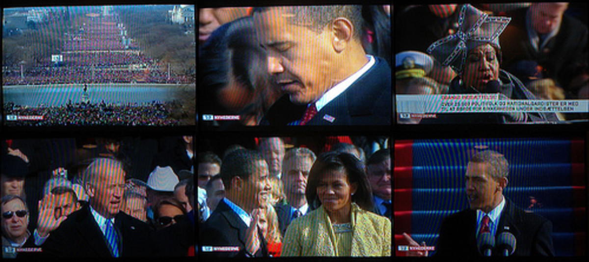 The inauguration of President Barack Obama as seen from Denmark by whatisname.