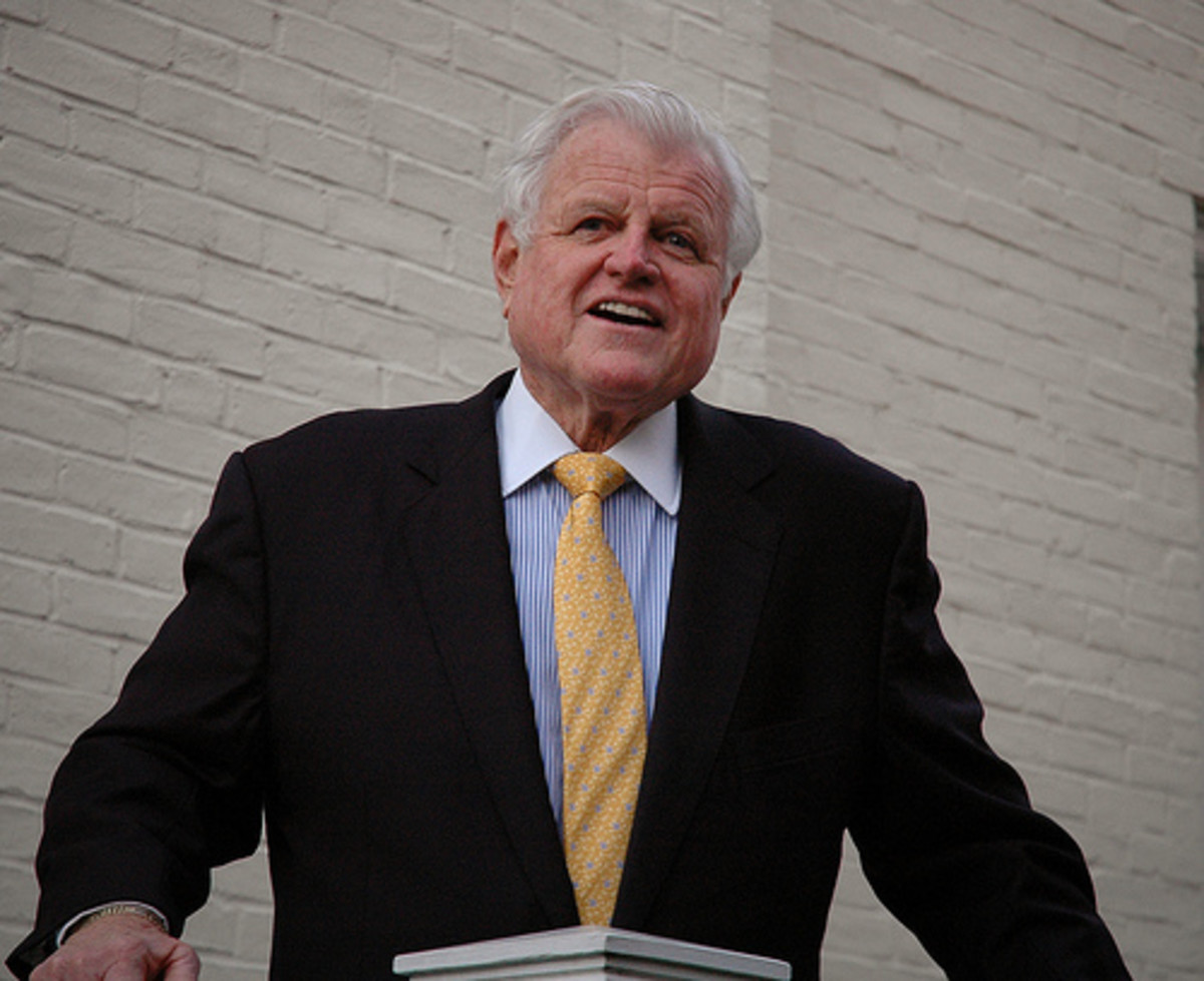 Ted Kennedy by jf photo.