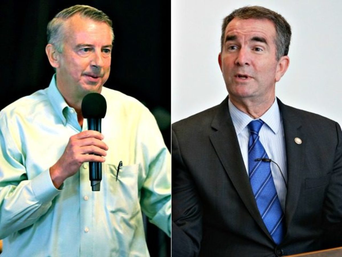 Virginia gubernatorial candidates Ed Gillespie (R) and Ralph Northam (D)