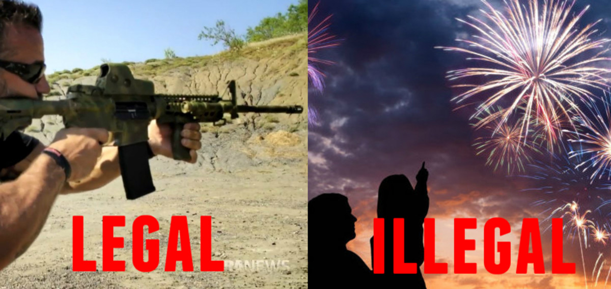ar-15 vs fireworks